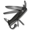 Victorinox Ranger Grip 55 Onyx Black - Scyzoryk z 12 Funkcjami, Czarna Edycja Limitowana